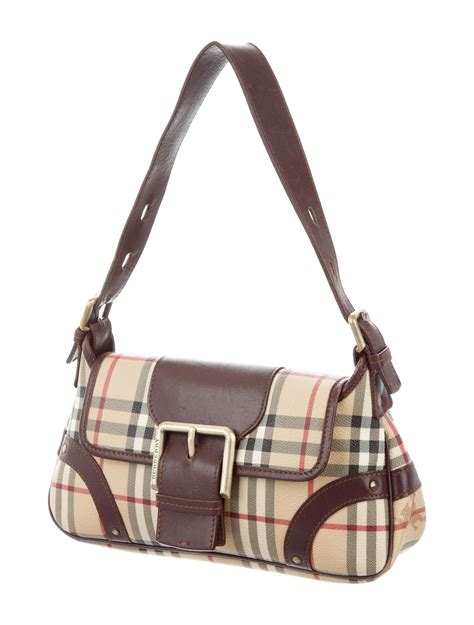 burberry super nova check pattern pvc shoulder hand bag|Burberry nova check crossbody bag.